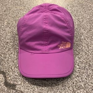 Kids purple North Face Hat. Adjustable. Size Small (youth/junior)